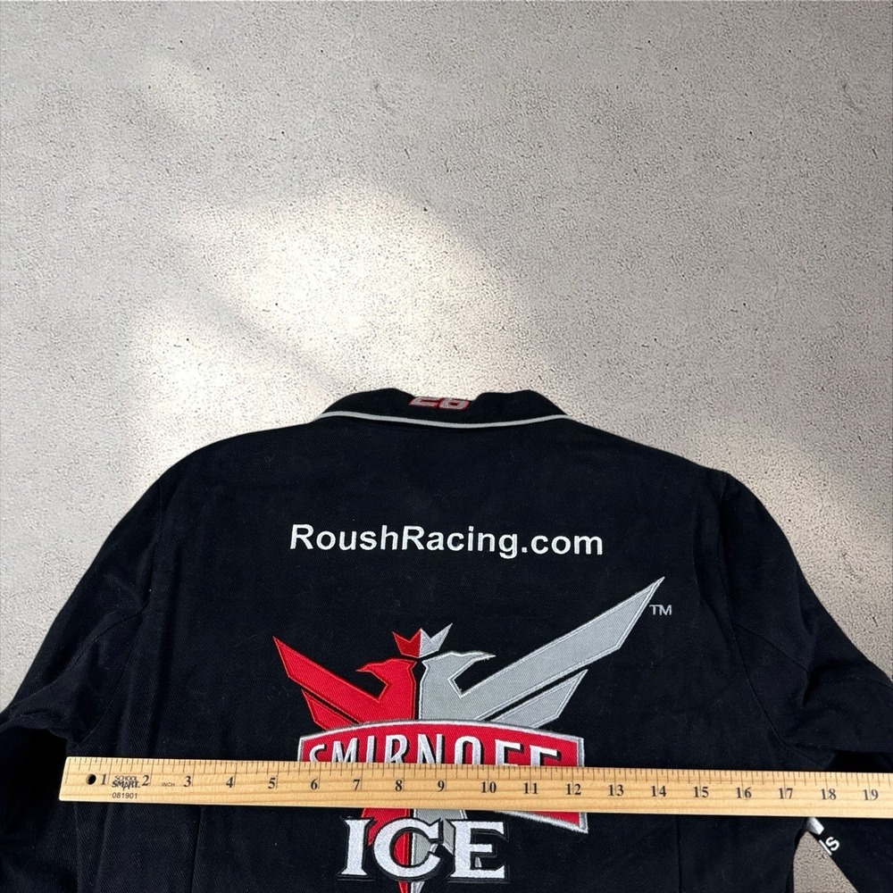 Vintage NWOT JH Design Smirnoff Racing Jacket Sz Small NASCAR Crop Fit - Picture 7 of 8